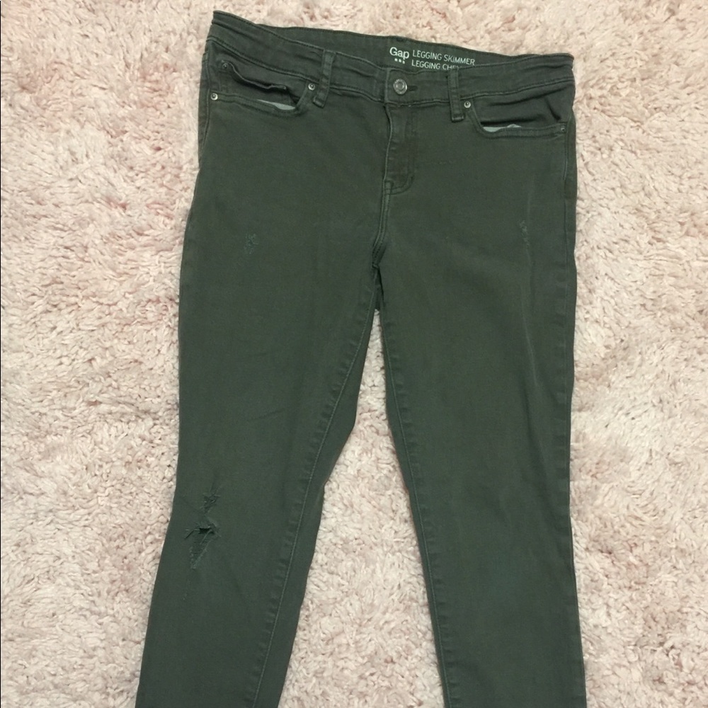 Gap Green Legging Skimmer 8